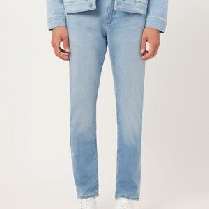 NWT W40 L32 DL1961 Men's Russell Slim Straight Jeans Salton Ultimate Knit 40X32